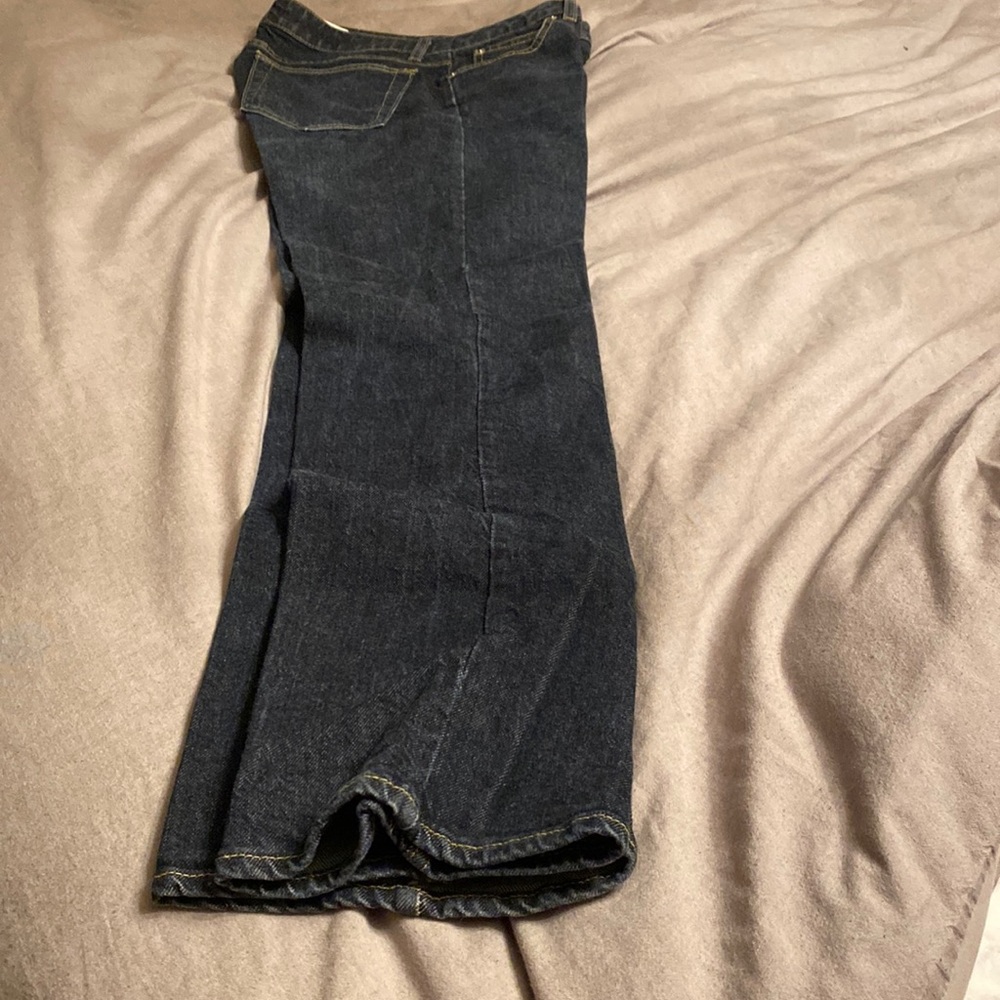 Gap. Dark blue jeans